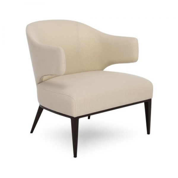 4044 Elliot Steel and Fully Upholstered Art Deco Commercial Restaurant Hotel Assisted Living Hospitality Lounge Arm Chair